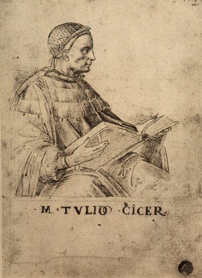 Cicero by Raffaello Sanzio Raphael